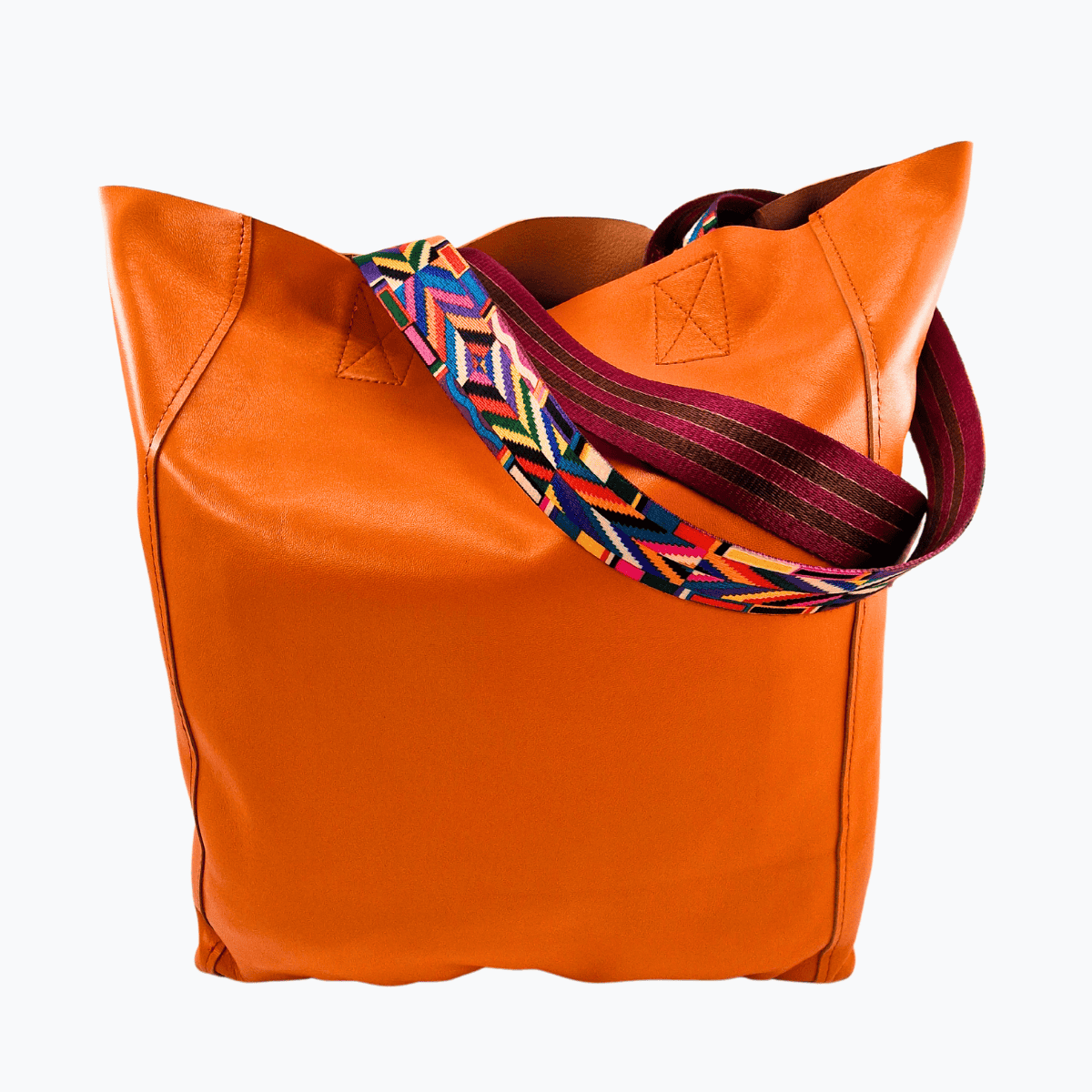 Tote Bag Leder GARDA | Orange 