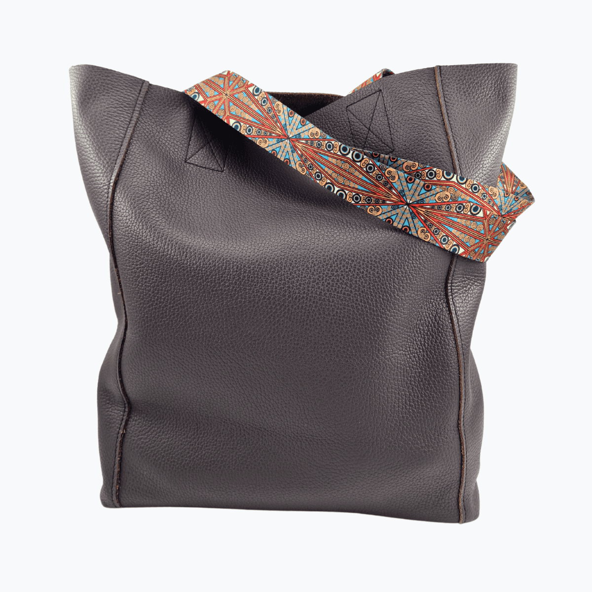 Tote Bag Leder ELORA | Grau