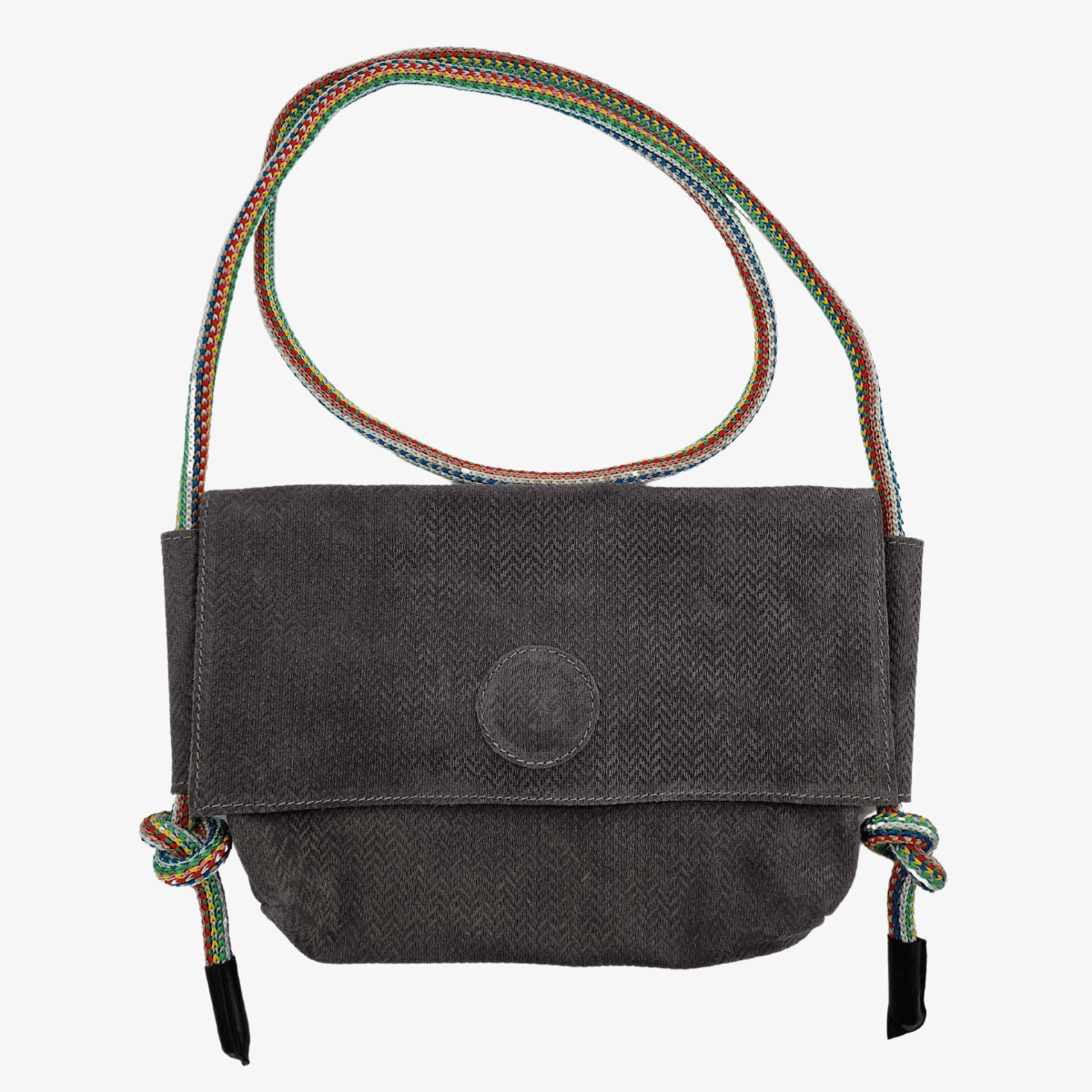 Umhängetasche Leder PRATO | Grau