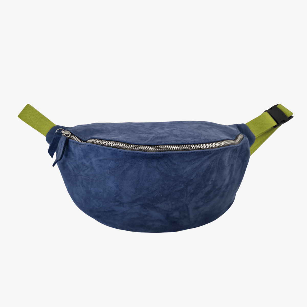 Bauchtasche Leder URBANA | Blau & Grün