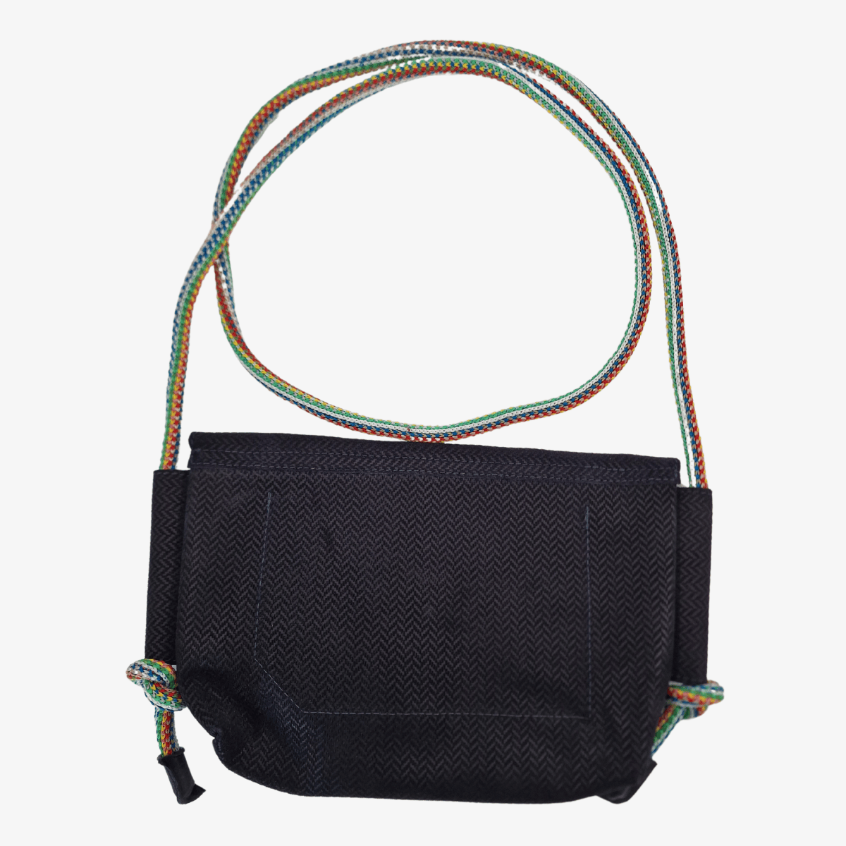 Umhängetasche Leder VEGA | Blau & Rosa