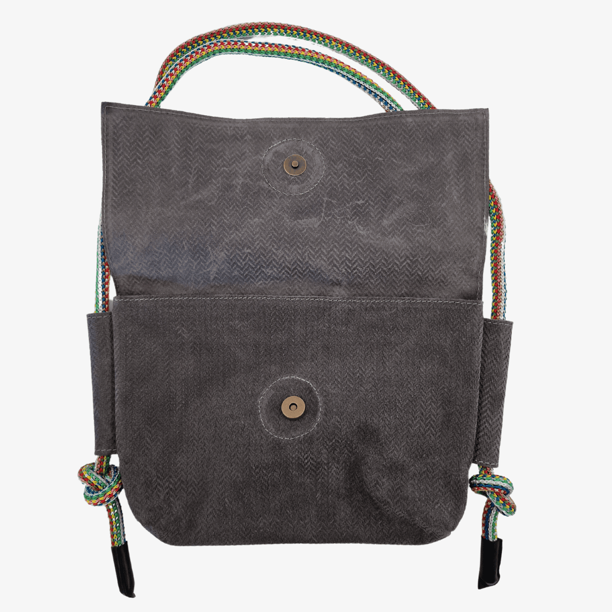 Umhängetasche Leder PRATO | Grau