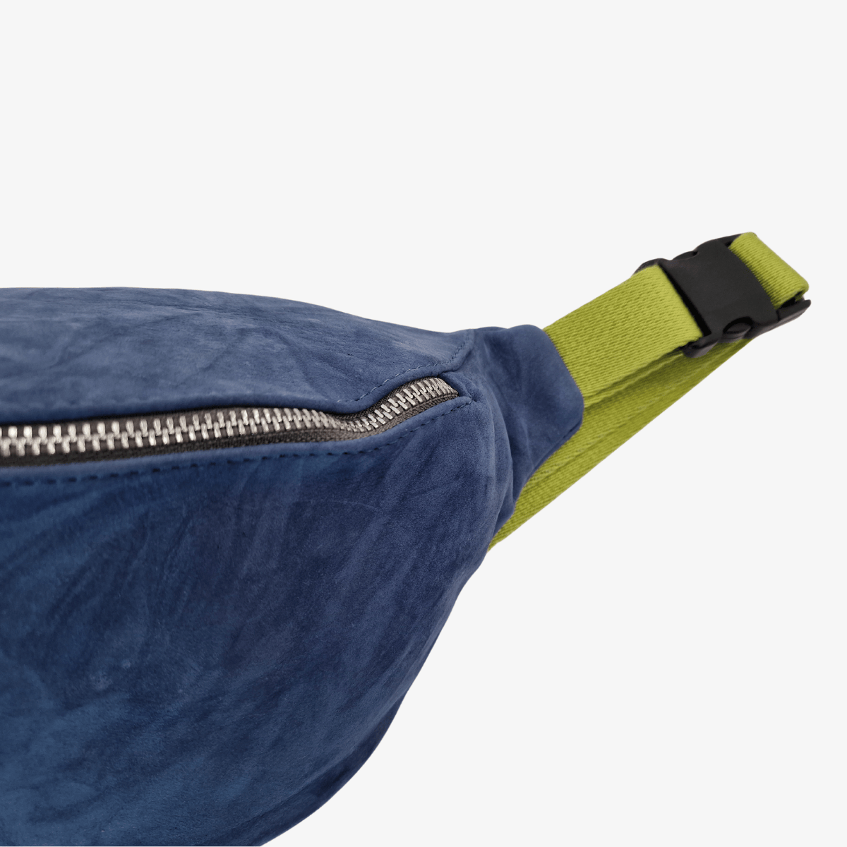 Bauchtasche Leder URBANA | Blau & Grün