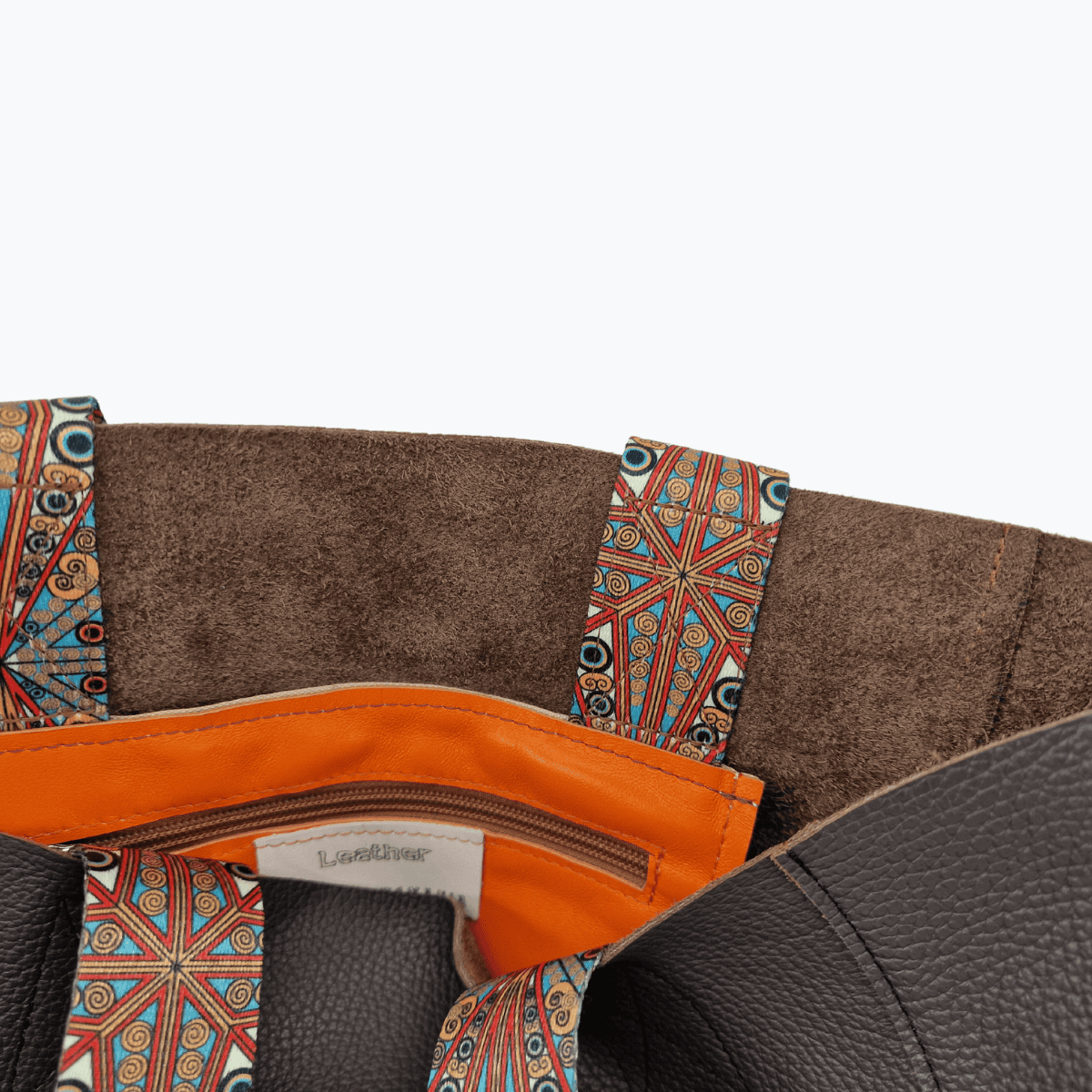 Tote Bag Leder ELORA | Grau