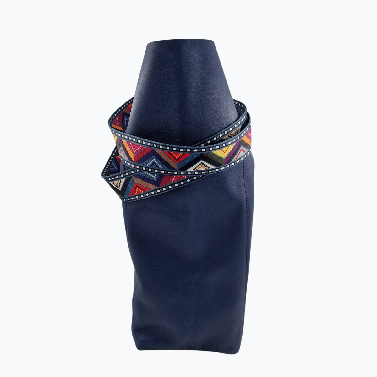 Tote Bag Leder NARA | Blau