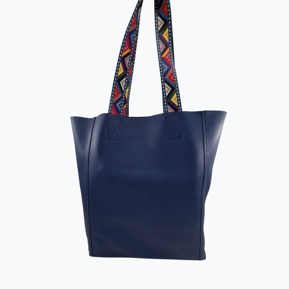 Tote Bag Leder NARA | Blau