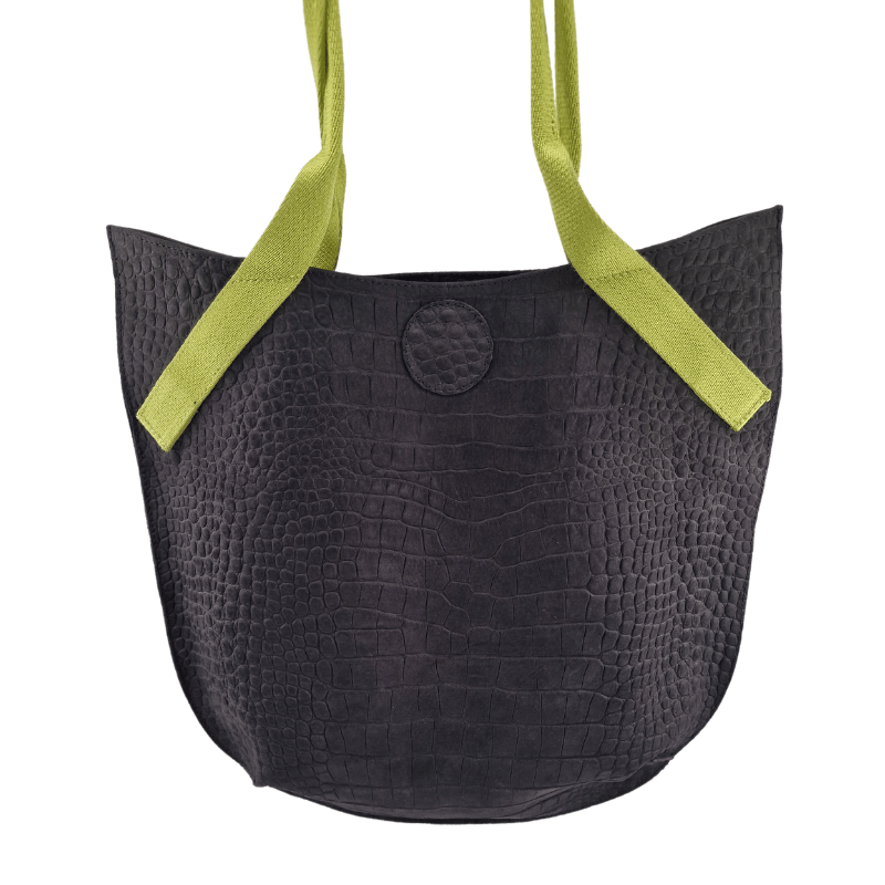 Hobo Bag Leder SIENA | Schwarz