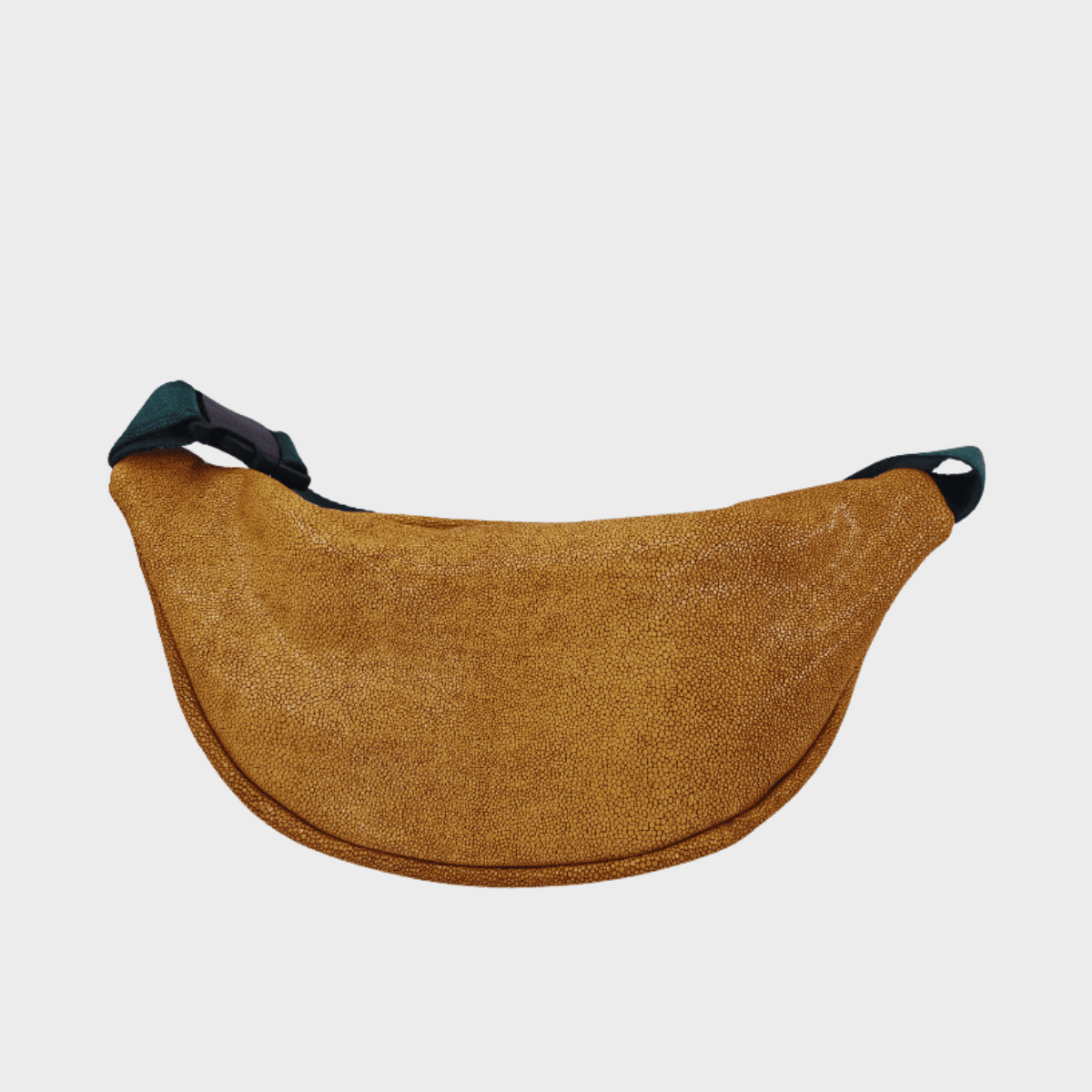 Bauchtasche Leder YORK | Gelb & Grün