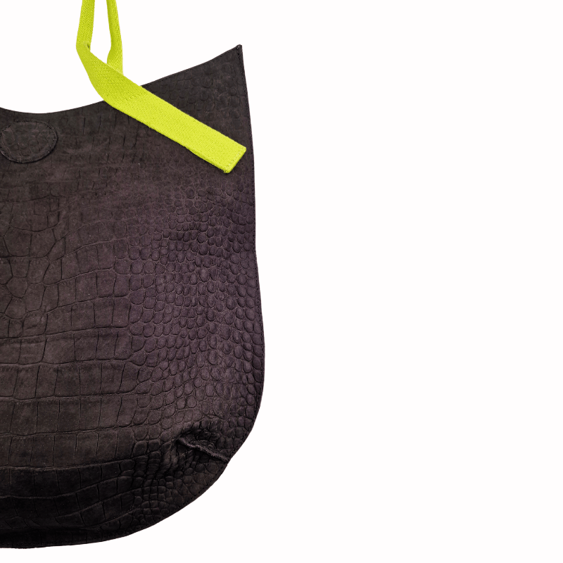 Hobo Bag Leder SIENA | Schwarz