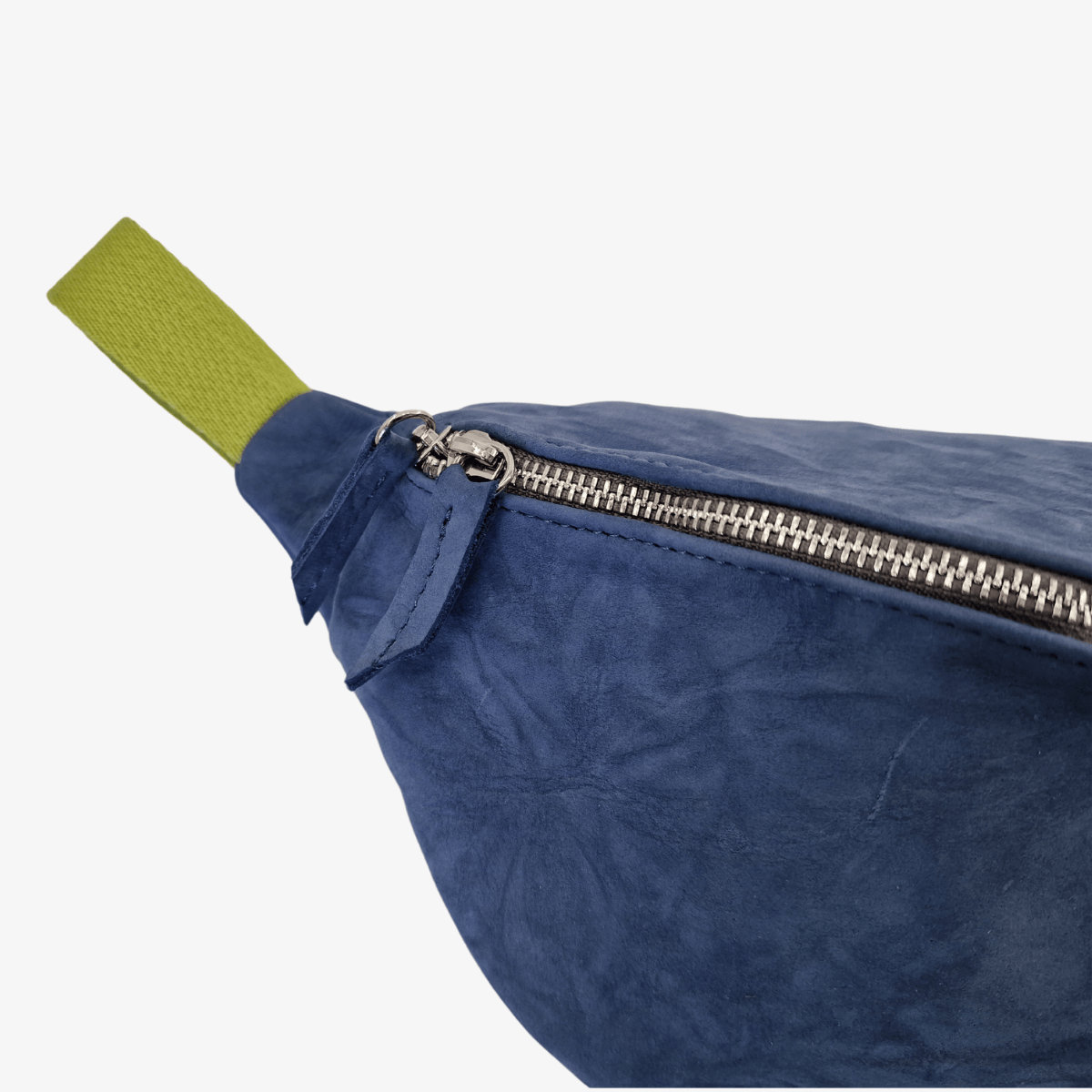 Bauchtasche Leder URBANA | Blau & Grün